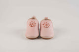 MyTindy Cuteshez Baby Pink Flower Leather Slippers for Kids, view 3