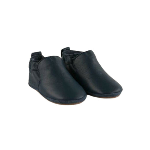 MyTindy Cuteshez Basic Blue Leather Slippers for Kids