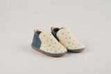 MyTindy Cuteshez Blue Star Leather Slippers for Kids, view 2