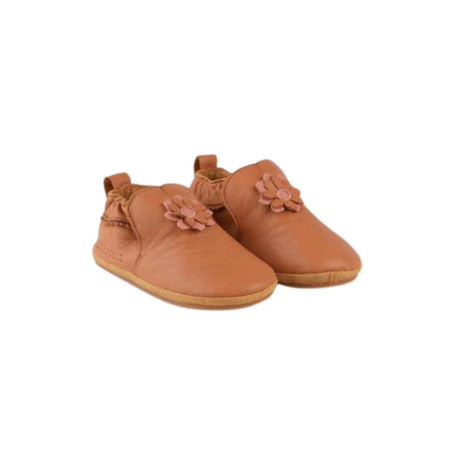 MyTindy Cuteshez Camel Flower Leather Slippers for Kids
