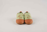 MyTindy Cuteshez Green palm Leather Slippers for Kids, view 3