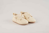 MyTindy Cuteshez White Butterfly Leather Slippers for Kids, view 2