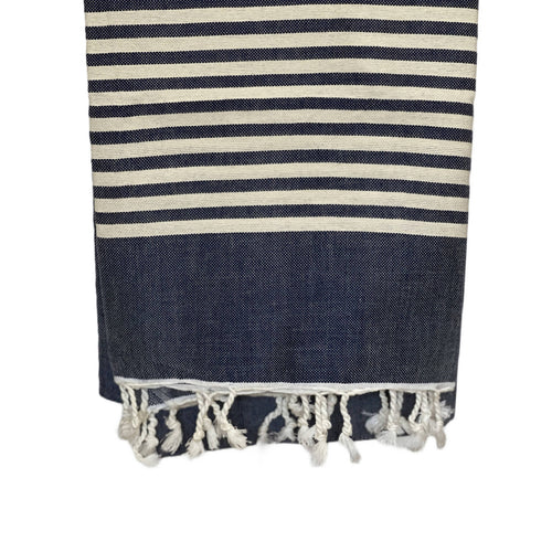MyTindy Dark Blue Moroccan Towel