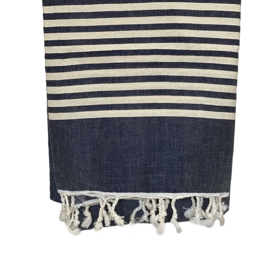 MyTindy Dark Blue Moroccan Towel