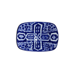 MyTindy Dark-blue Rectangular bowl, view 2
