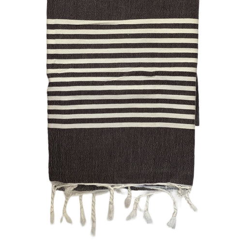 MyTindy Dark Grey Moroccan Towel
