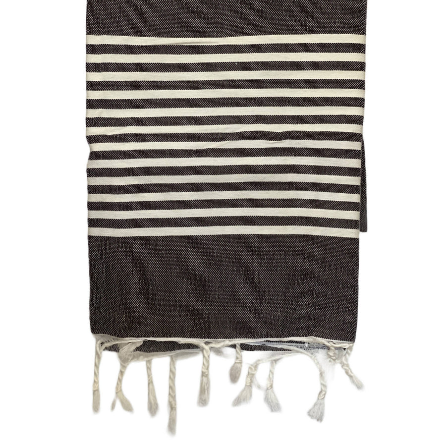 MyTindy Dark Grey Moroccan Towel