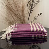 MyTindy Deep Purple Moroccan Towel, view 2