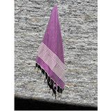 MyTindy Deep Purple Moroccan Towel, view 3