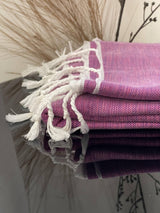 MyTindy Deep Purple Moroccan Towel, view 4