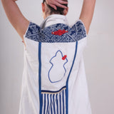 MyTindy Denim vest with inserts, view 4
