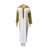 MyTindy White & Pistachio Djellaba, view 2