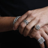 MyTindy Double Studs RING, view 3