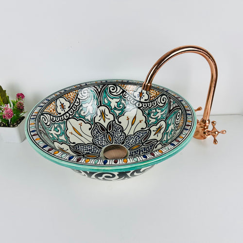 MyTindy AZO - Standard - Moroccan Ceramic Sink