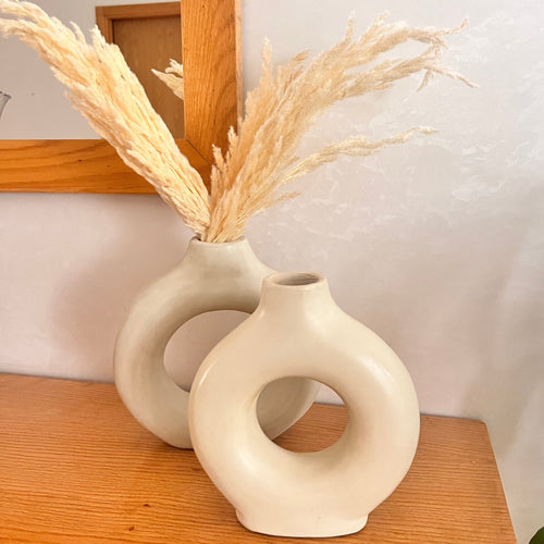 MyTindy Duo Tafoukt cream vases