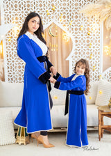 MyTindy Electric Blue Mother-Daughter Kimono Set, view 2