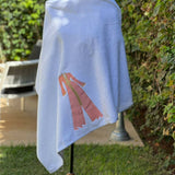 MyTindy Embroidered caftan towel, view 2