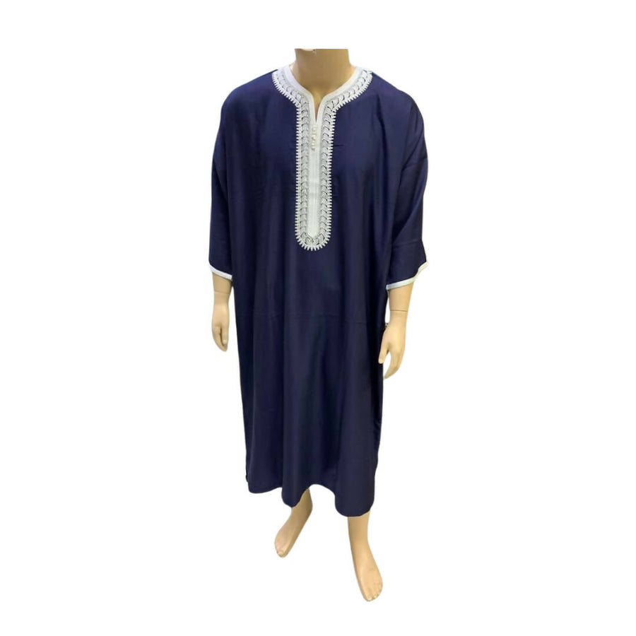 MyTindy Embroidered Djellaba Handmade in Morocco