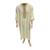 MyTindy Embroidered Djellaba Handmade in Morocco, view 2