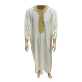 MyTindy Embroidered Djellaba Handmade in Morocco, view 3