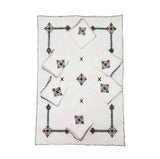 MyTindy Embroidered Tray Cloth - Moroccan, view 4