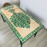 MyTindy Emerlad Green Dining Mosaic table for outdoor & indoor - tree of life Table made from Moroccan mosaic - family mosaic Table 100% handcrafted, view 4