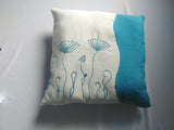 MyTindy "English Rose" Heritage Cushion – Moroccan Floral Embroidery Tapisserie, view 4