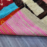 MyTindy Exquisite Boujaad Moroccan Rug - Handcrafted Berber Wool Tapestry for Elegant Home Decor, view 5