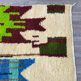 MyTindy Exquisite Berber Wool Boujaad Rug - Handcrafted Moroccan Tapestry for Elegant Home Decoration, view 6