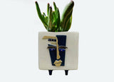 MyTindy Faces - Wooden Vase, view 2