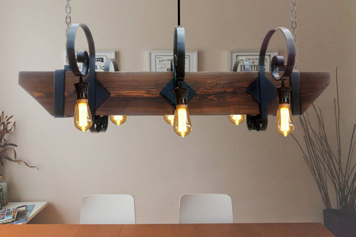 MyTindy Farmhouse Rustic lighting bar design