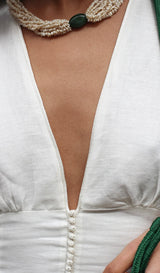 MyTindy FAYROUZ LINEN DRESS, view 4