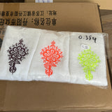 MyTindy FIBU - Set of 6 Moroccan Embroidery Towels, view 2