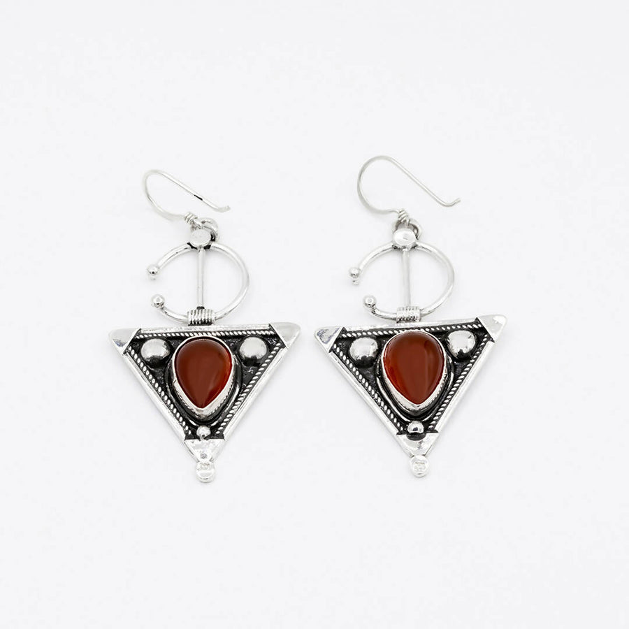 MyTindy Fibula Silver Earrings