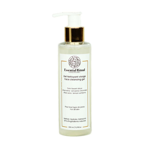 MyTindy Gel Nettoyant Aloe vera Essential Ritual Pure & Organic-200 ml