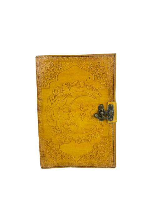 MyTindy Genuine Leather Golden Moon Notebook
