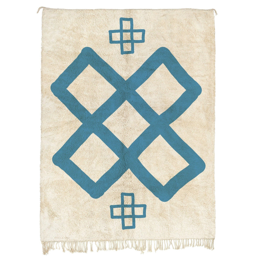 MyTindy Geometric Modern Beni Ourain Rug