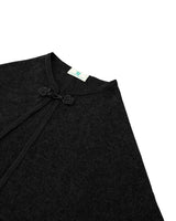 MyTindy Girl's Black Cape, view 3