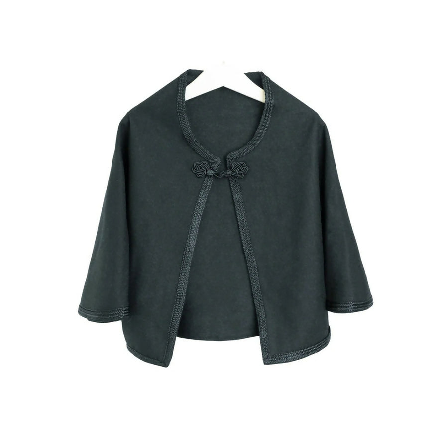 MyTindy Girl's Dark Grey Cape