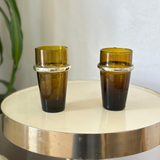 MyTindy Beldi brown tea glass (pack of 2), view 2