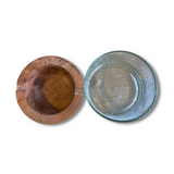 MyTindy Glass and Thuya Wood Ashtray, view 2