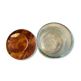 MyTindy Glass and wooden jar, view 2