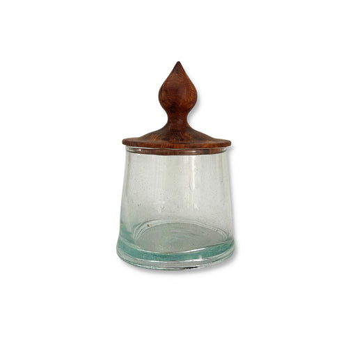 MyTindy Small Oriental Beldi Glass & Thuya Box