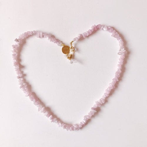 MyTindy GLASSES CORD PINK QUARTZ