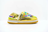 MyTindy Golden Berber slippers for kids, view 2