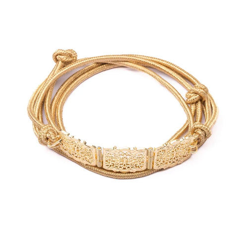 MyTindy Golden Moroccan Mdamma Belt