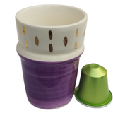 MyTindy Golden White Coffee Cups, view 2
