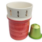 MyTindy Golden White Coffee Cups, view 3