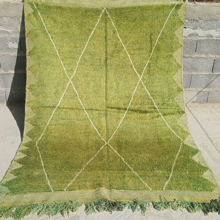 MyTindy Green Ait Ouawzkit Kilim Rug