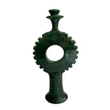 MyTindy Green Ceramic Candle Holder, view 2